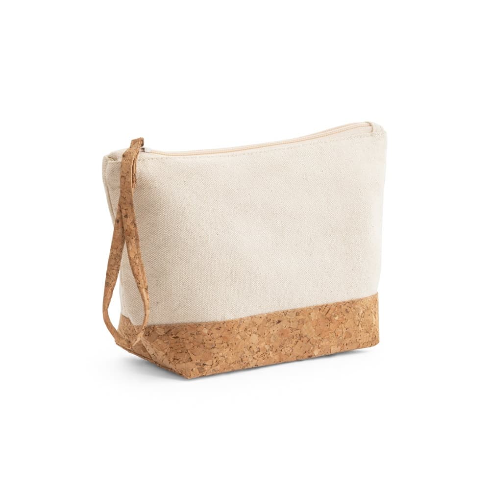 BLANCHETT. Pochette in 100% cotone e sughero - vista 1