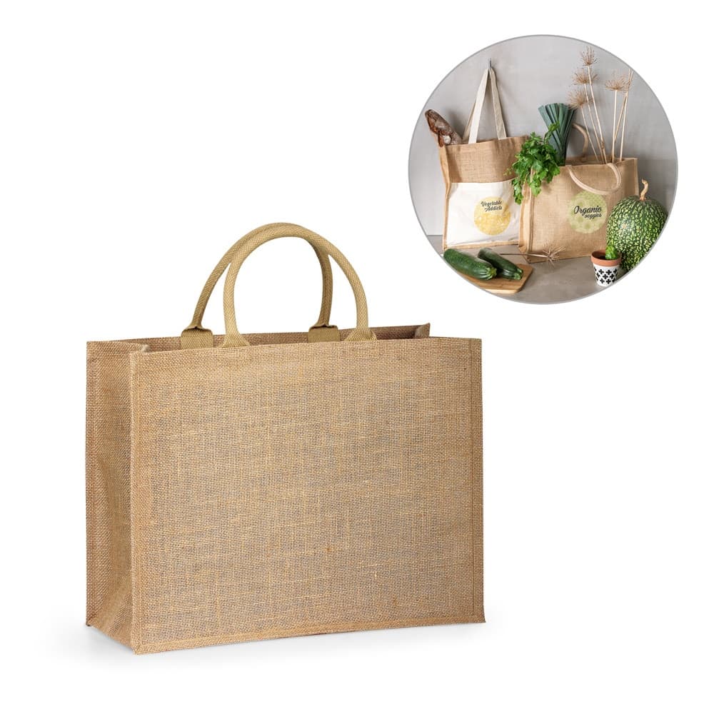 SHANTI. Borsa in juta (360 g/m²) - vista 2
