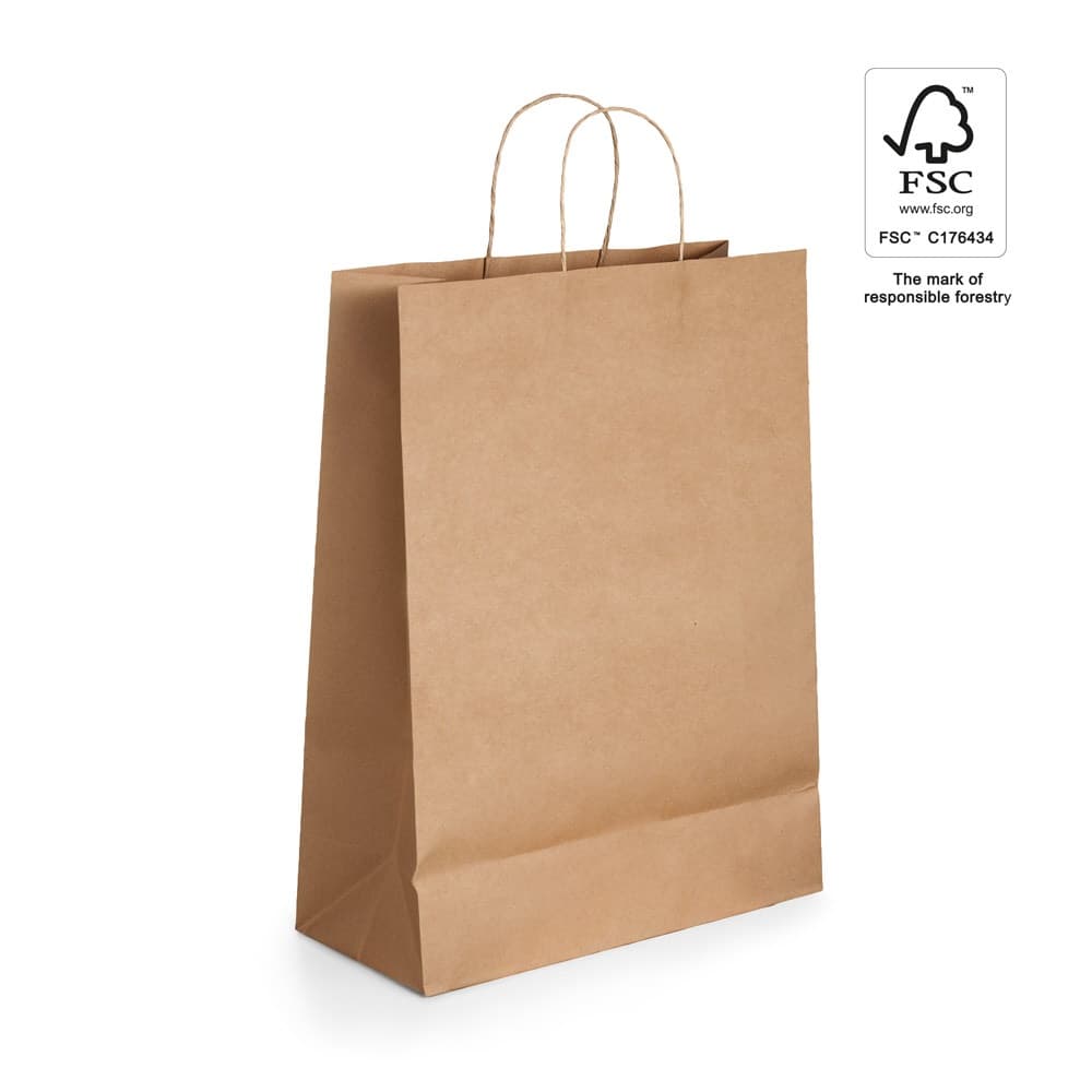 LEIA. Borsa in carta kraft (115 g/m²) - vista 3