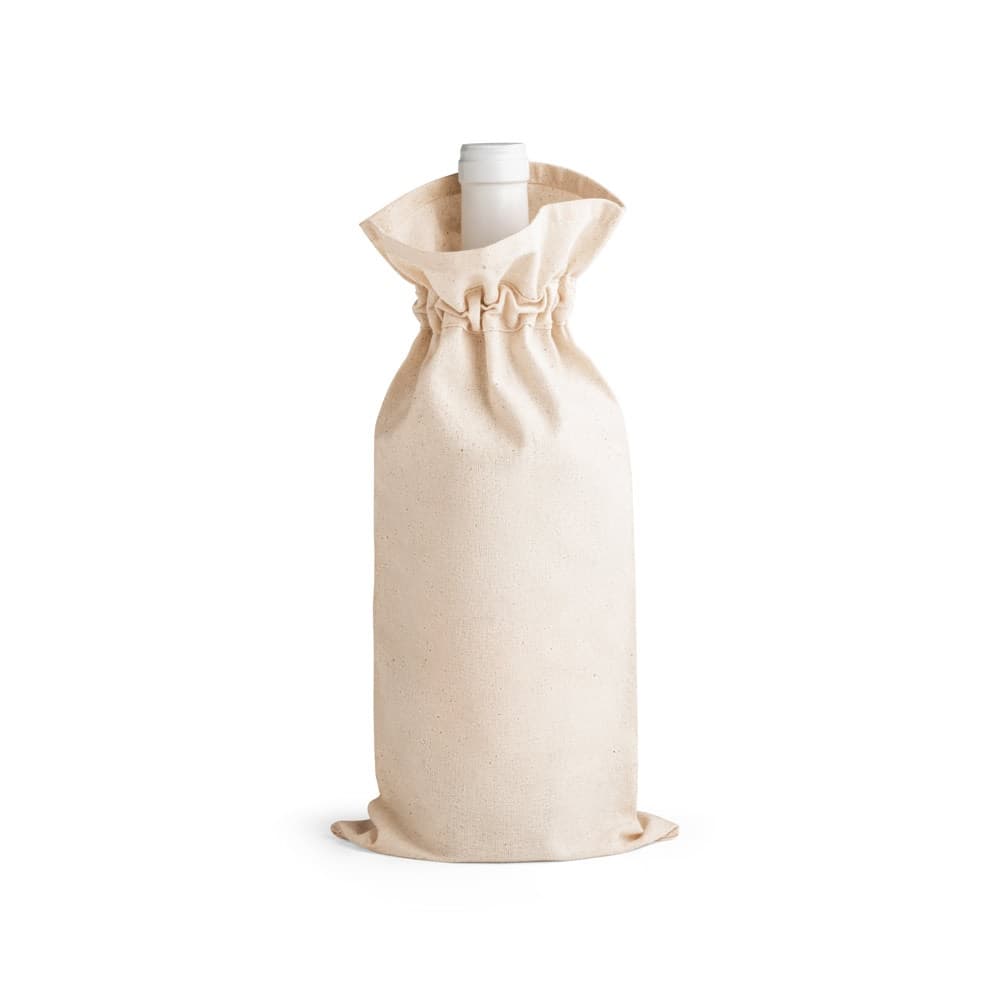 JEROME. Borsa per bottiglia in cotone 100% (180 g/m²) - vista 1