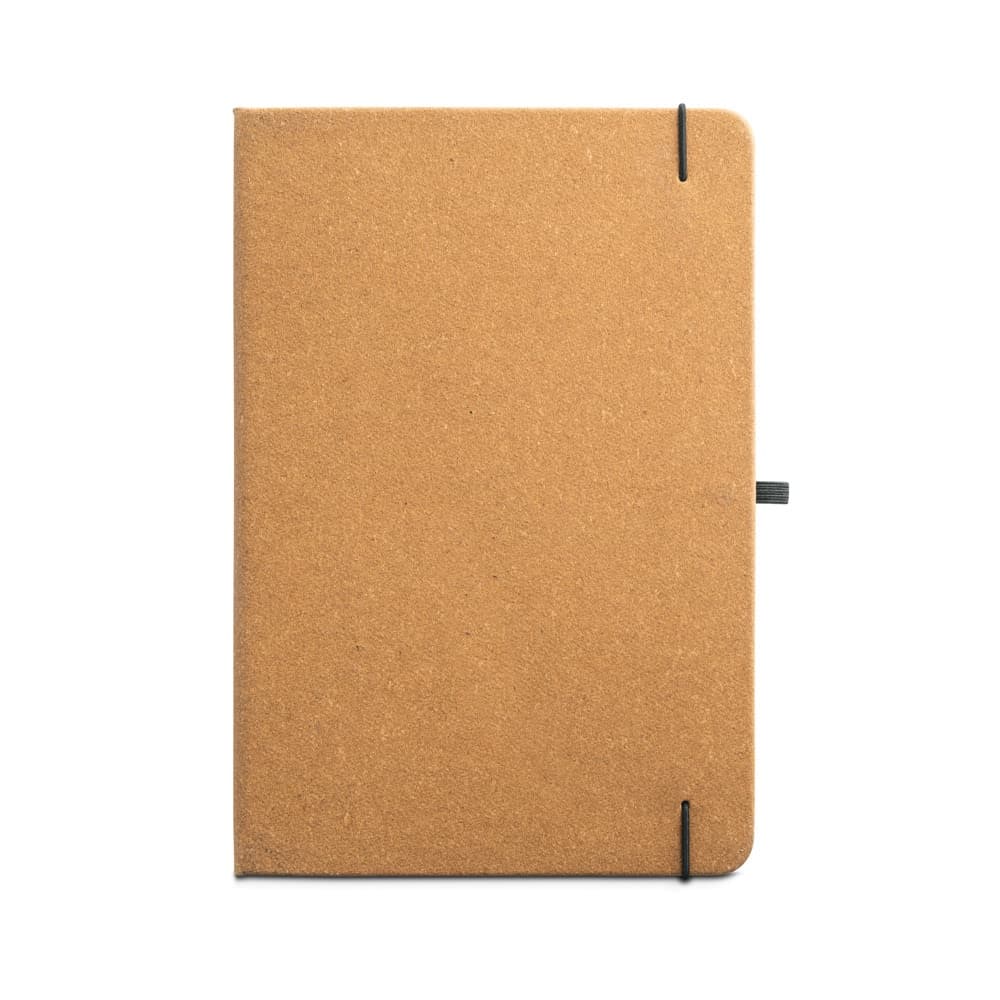 MATISSE. Blocco note A5 con copertina rigida in pelle (70% riciclata) con pagine a righe - vista 3
