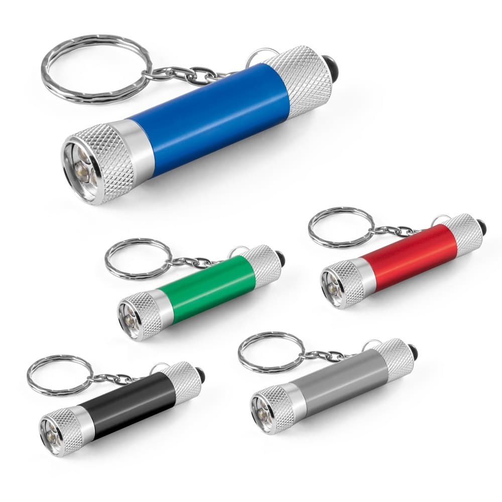 LERGAN. Portachiavi in alluminio con 3 luci a LED - vista 3
