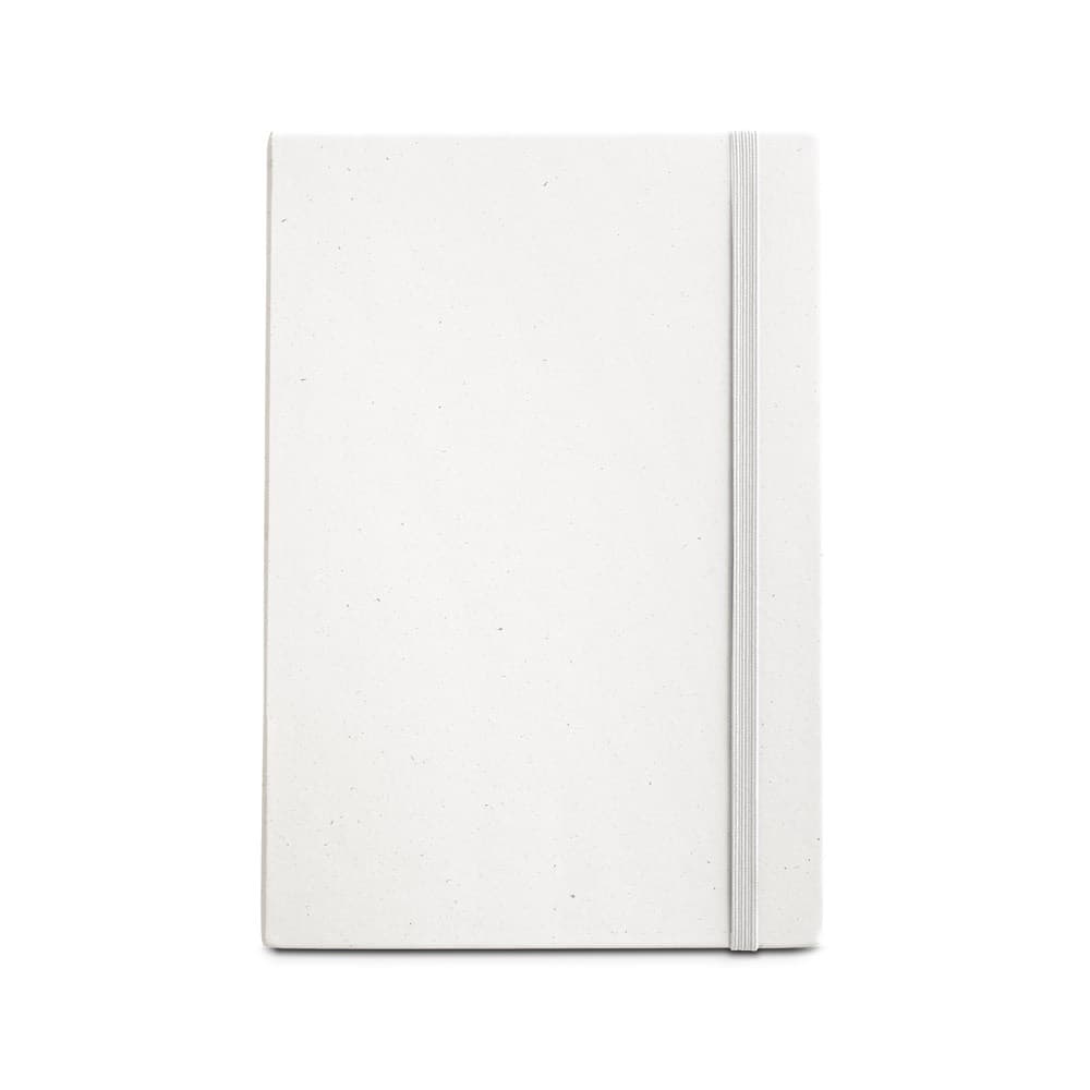 MILKY. Blocco note A5 con copertina rigida in carta riciclata al 100% - vista 2