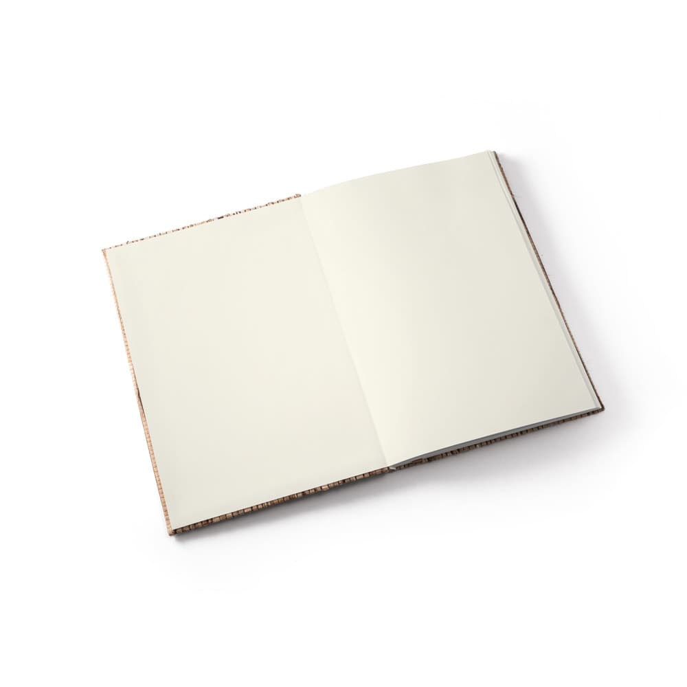 NERUDA. Block notes A5 con copertina rigida in fibra di paglia naturale - vista 4