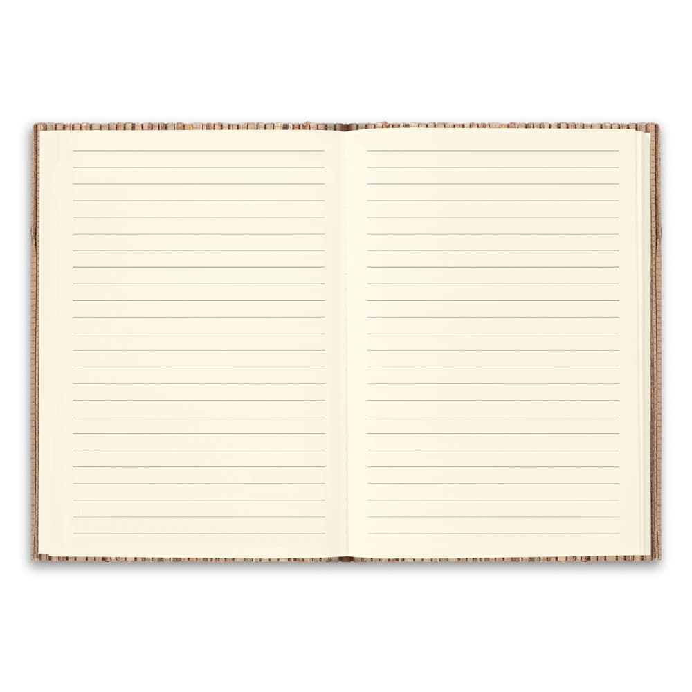NERUDA. Block notes A5 con copertina rigida in fibra di paglia naturale - vista 5