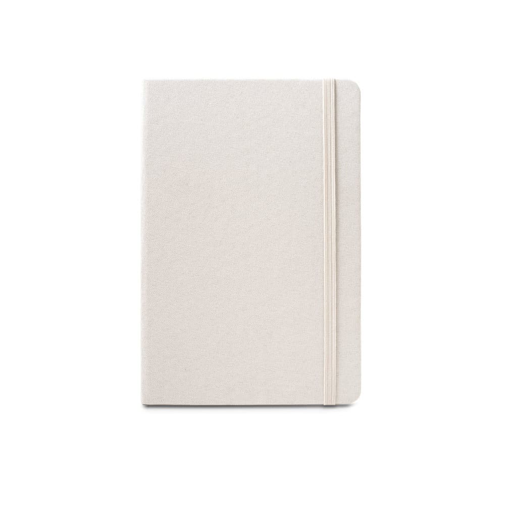 BOYD. Blocco note A5 in poliestere riciclato (100% rPET) con pagine a righe - vista 2