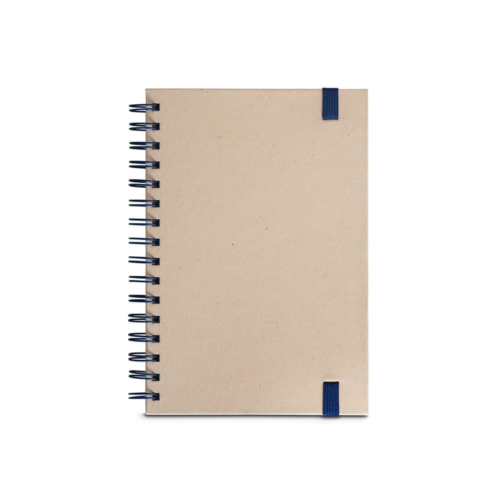 PROUST. Quaderno A5 con anelli, copertina rigida, in carta di canna da zucchero (80% canna da zucchero) con pagine semplici - vista 3