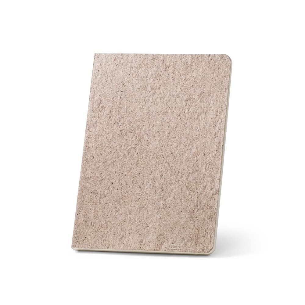 TEAPAD SEMI-RIGID. Block notes A5 con copertina flessibile fabbricata tramite gli scarti della foglie di té (65%) - vista 1