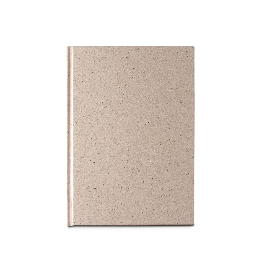 TEAPAD RIGID. Block notes A5 con copertina rigida fabbricata tramite gli scarti delle foglie di tè (65%) - vista 2
