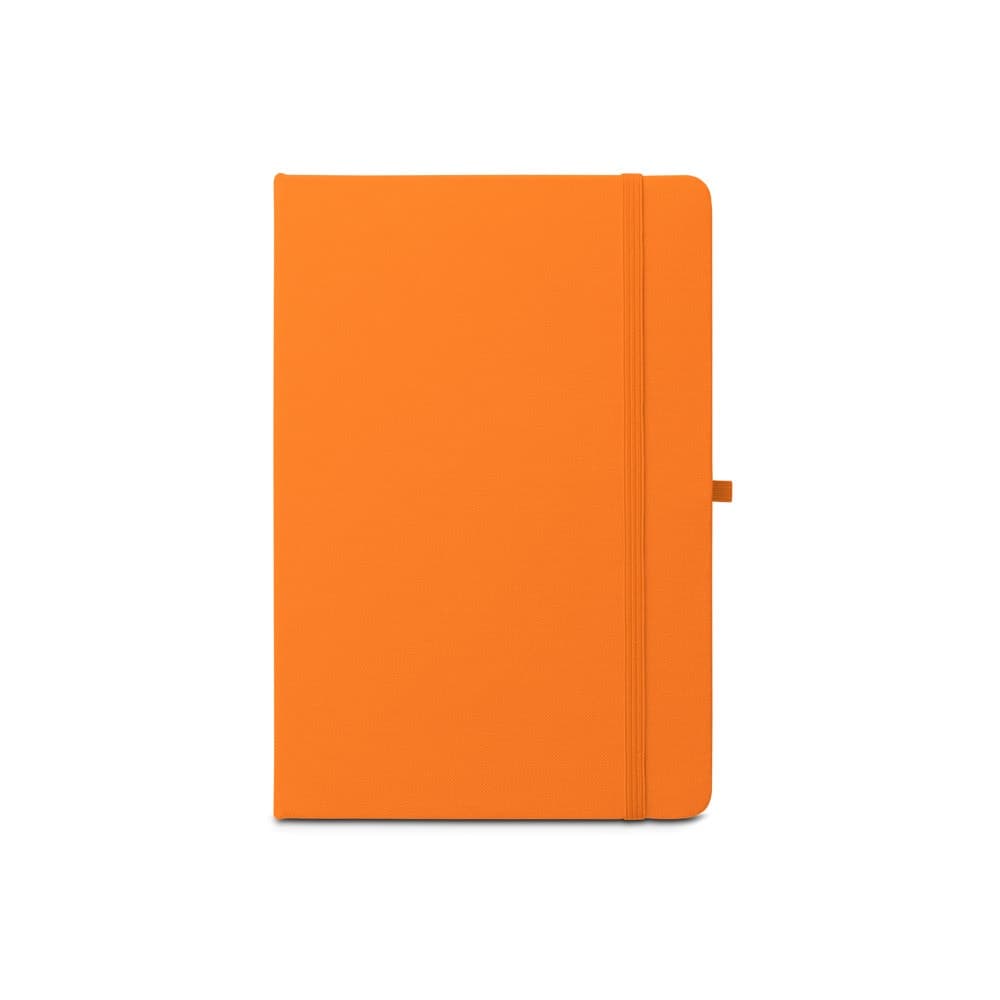 ANNE. Block notes A5 in poliestere riciclato (100% rPET) con fogli a righe - vista 2