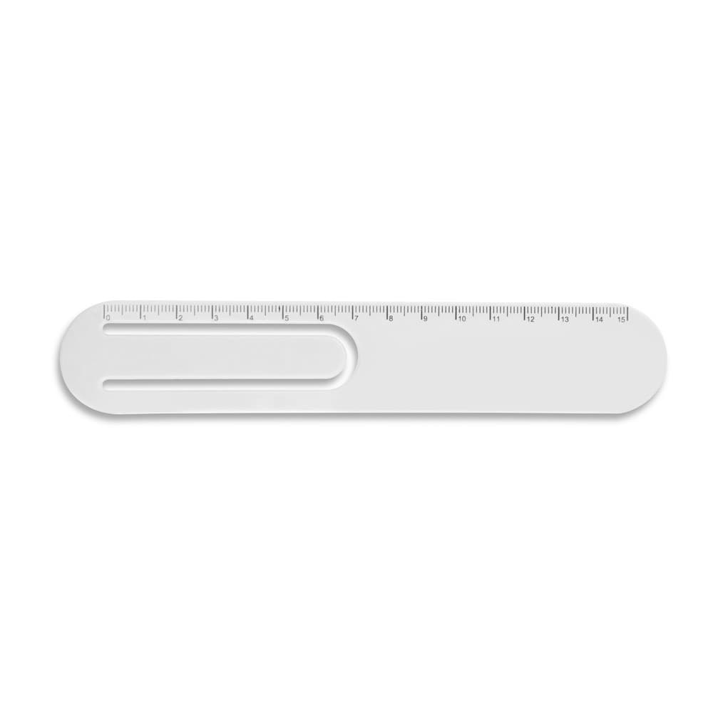 STEPHENIE. Righello da 15 cm con clip in PP - vista 1