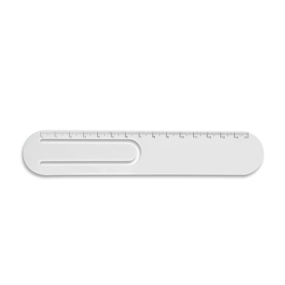 STEPHENIE. Righello da 15 cm con clip in PP - vista 3