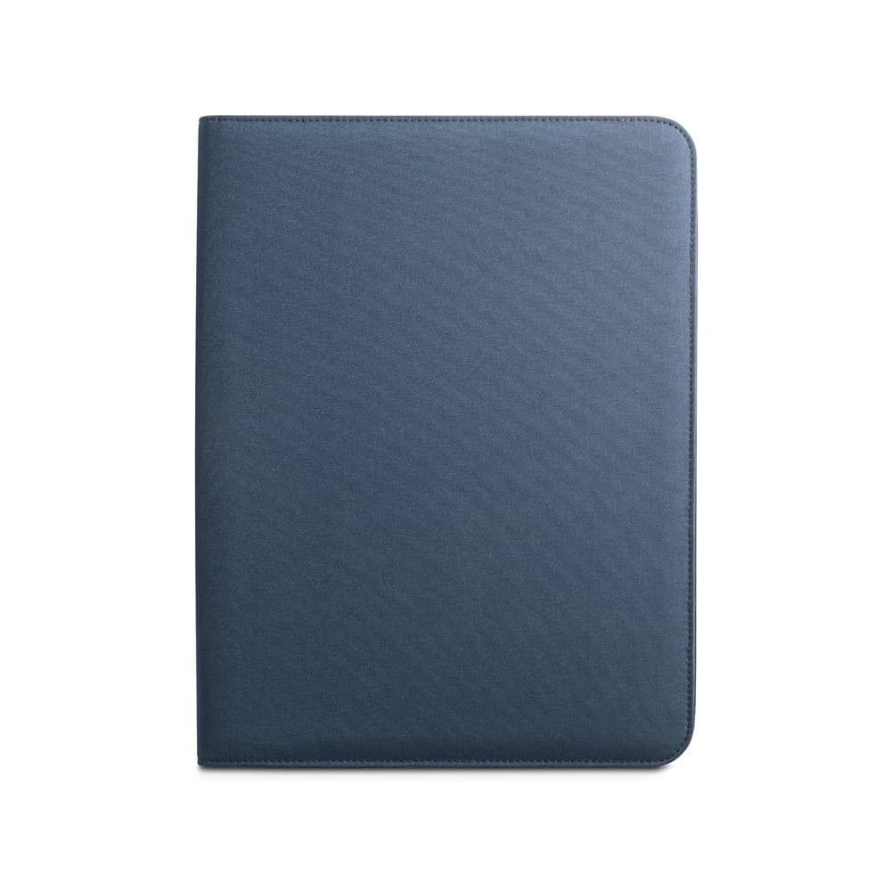 EMERGE FOLDER. Cartella A4 in poliestere riciclato (100% rPET) 300D con chiusura zip - vista 2