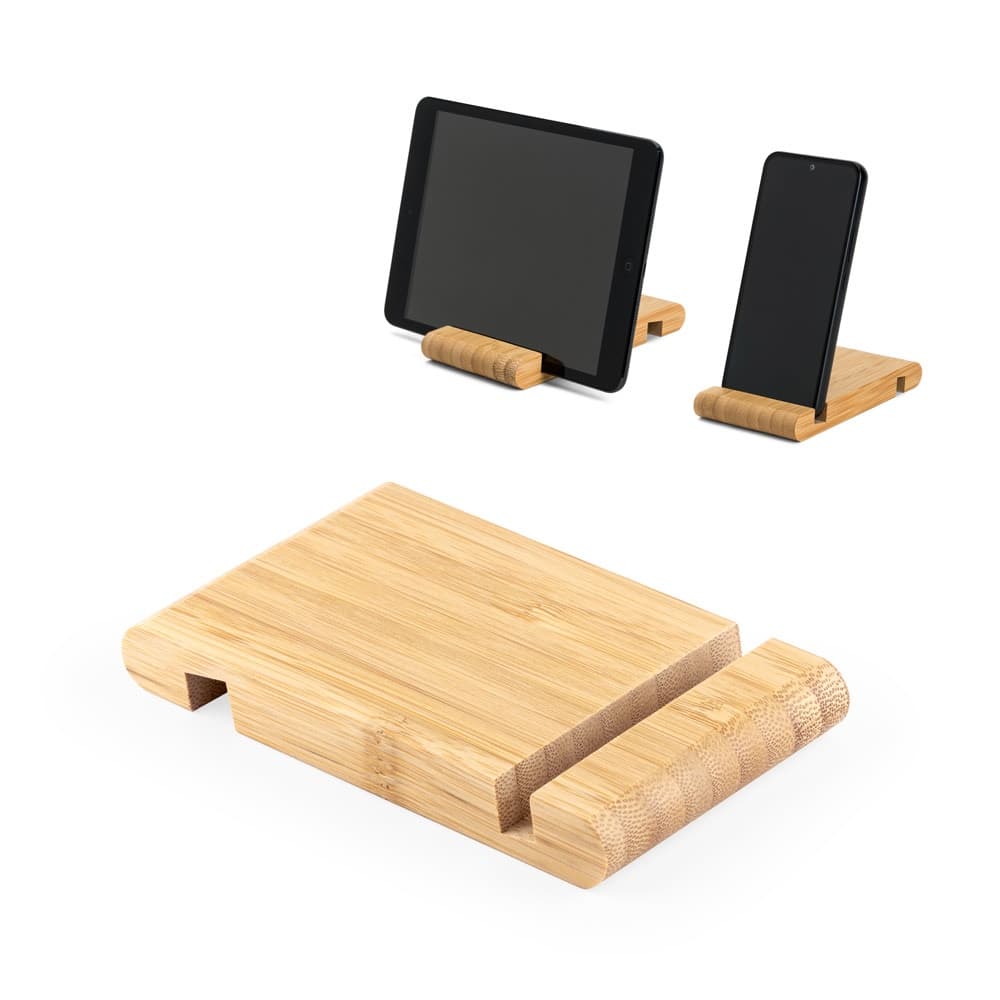 HABER. Supporto in bambù per cellulare, - vista 7