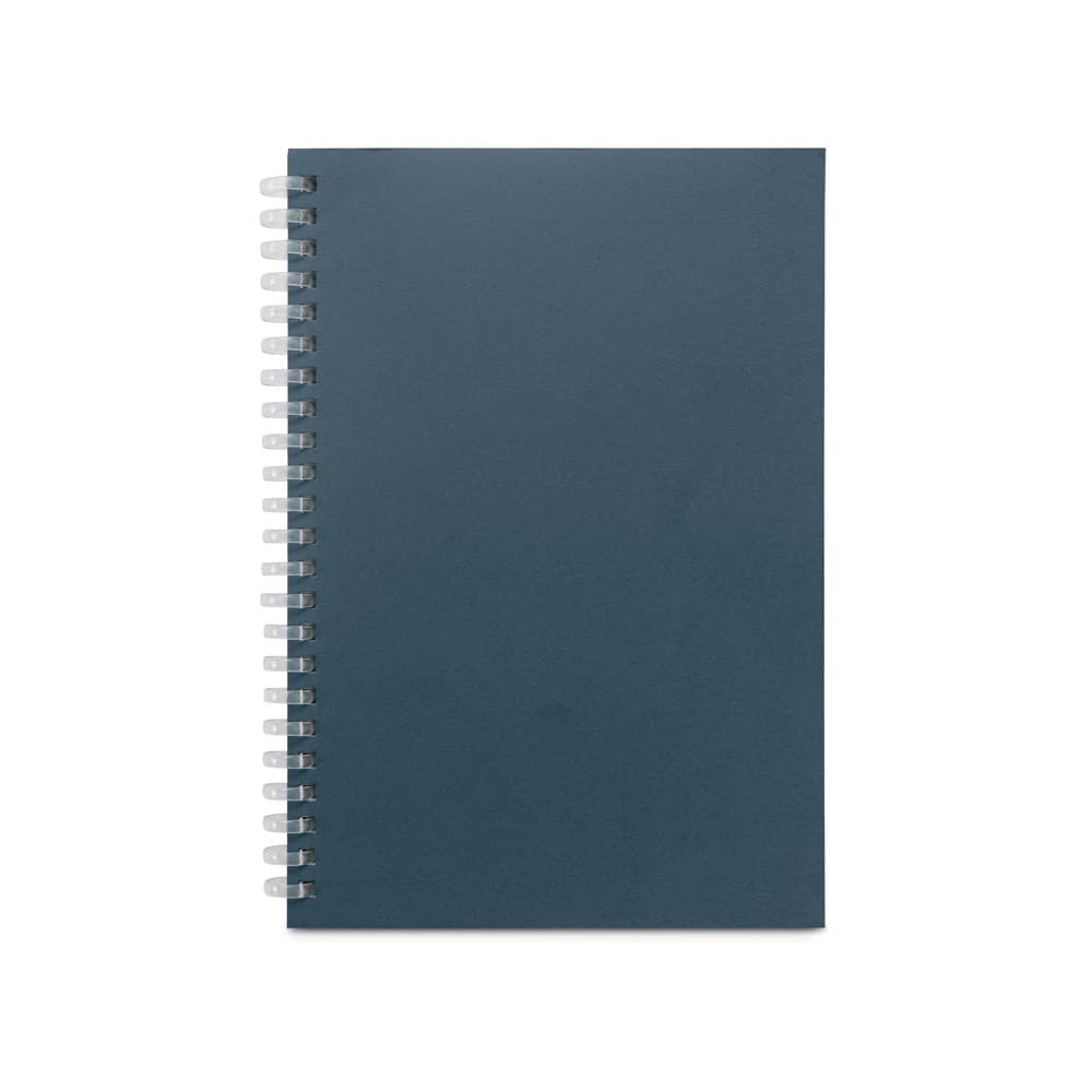 SCHILLER. Blocco note A5 con copertina flessibile,realizzato con carta riciclata al 100% - vista 2