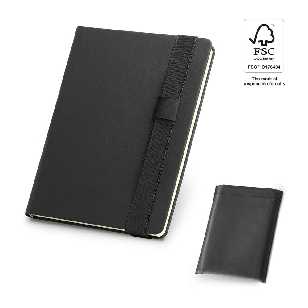 SHAKESPEARE. Block notes A5 in PU con pagine avorio lisce - vista 3