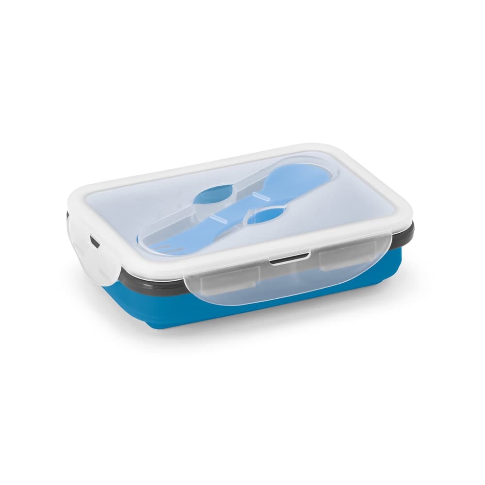 SAFFRON. Porta pranzo. Contenitore ermetico in silicone e PP 640 mL - vista 1