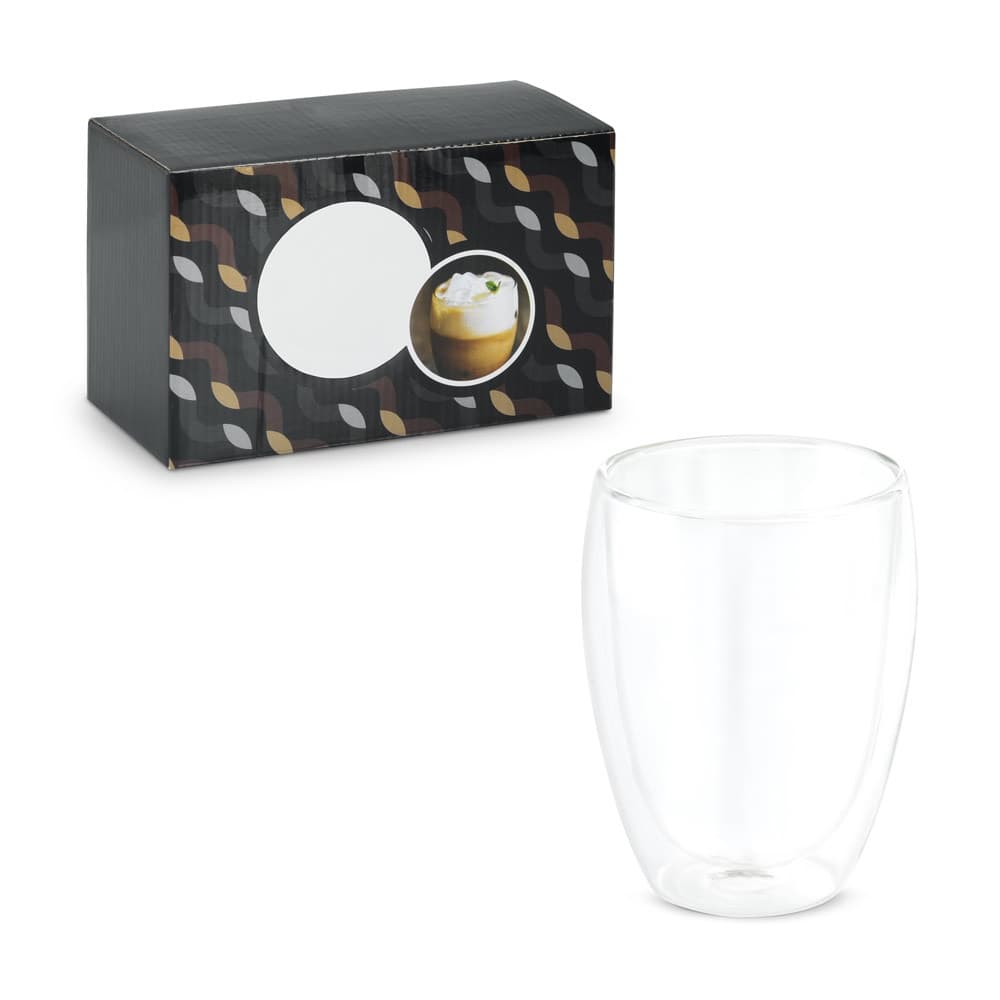 MACHIATO DUO. Set di 2 tazze in vetro borosilicato - vista 2