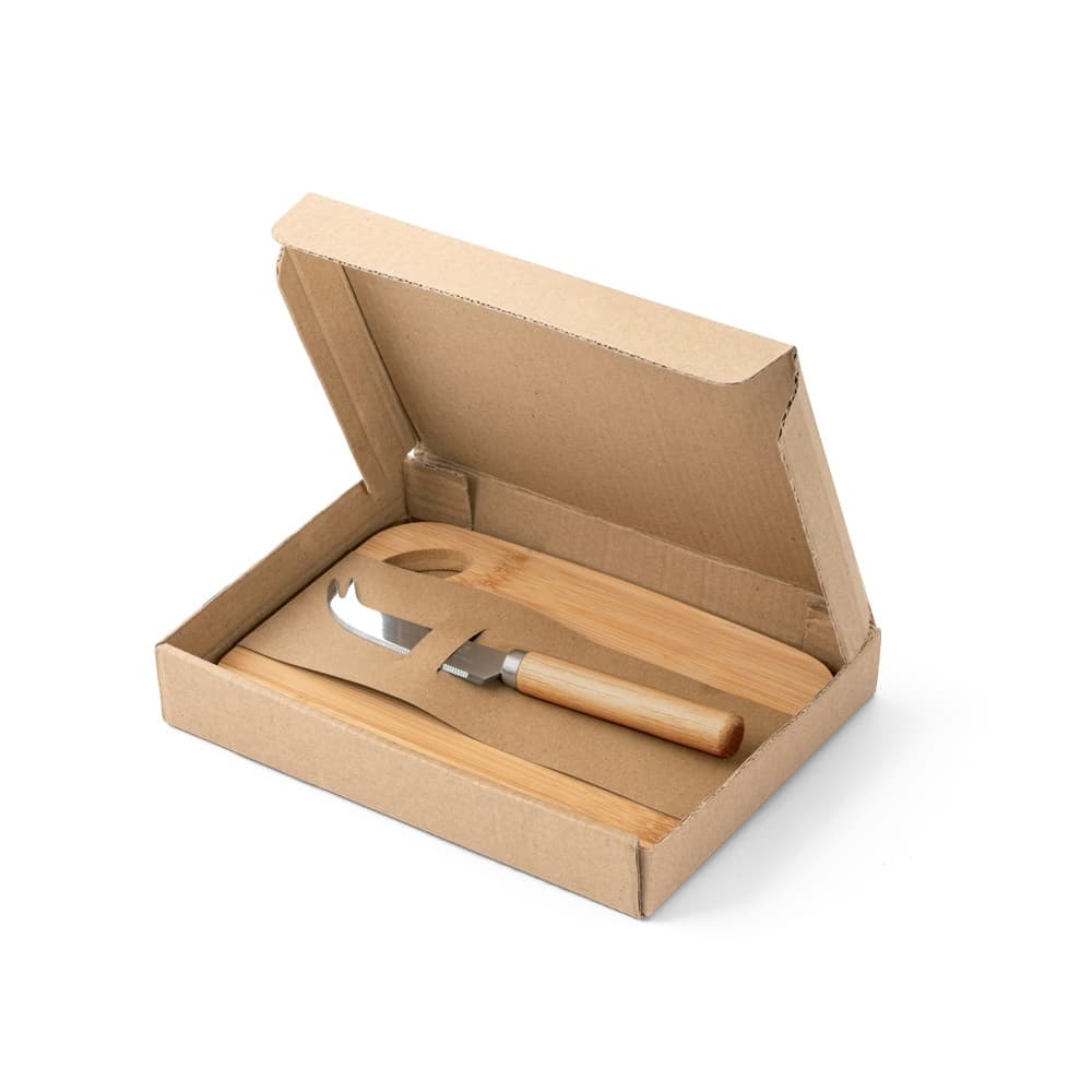 CAPPERO. Tagliere con coltello per formaggi - vista 1