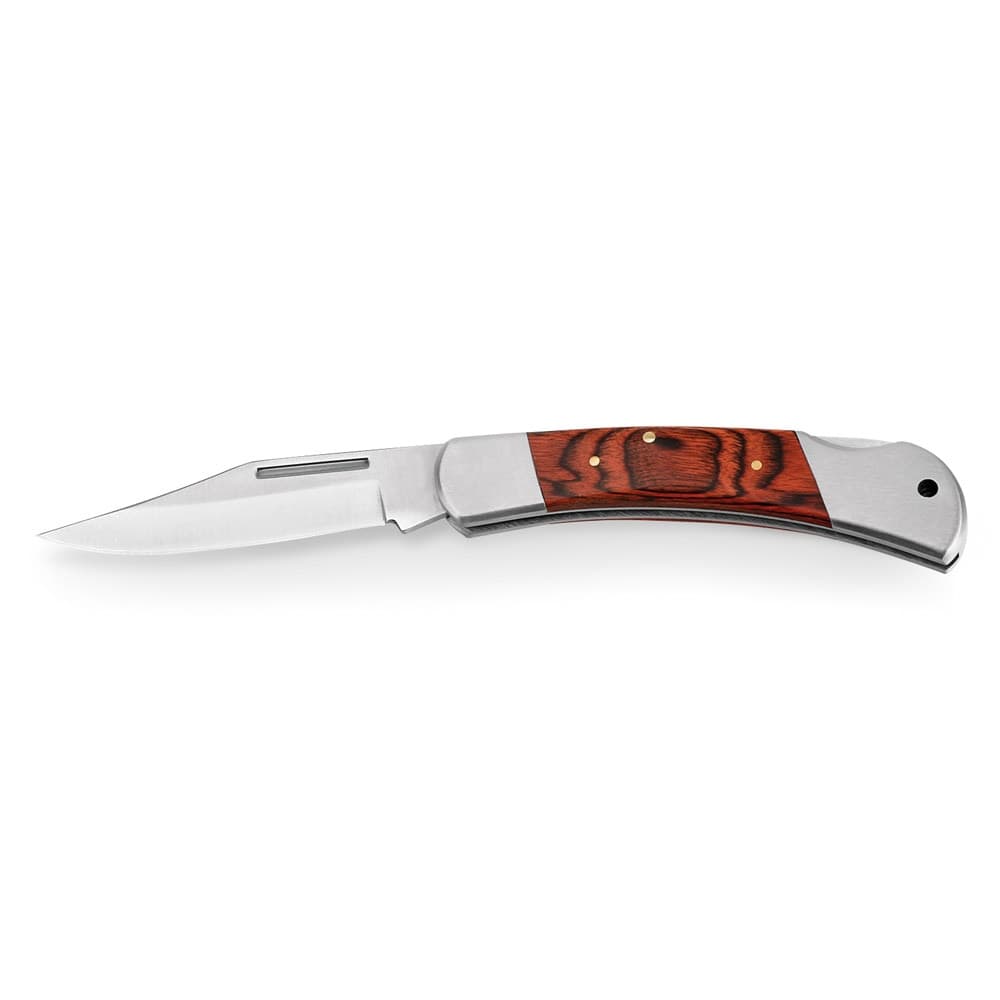 FALCON II. Coltello tascabile in acciaio inox e legno - vista 1