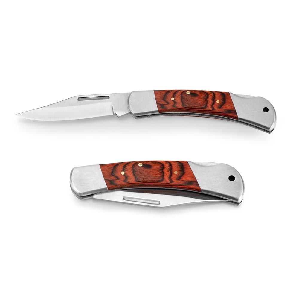 FALCON II. Coltello tascabile in acciaio inox e legno - vista 4