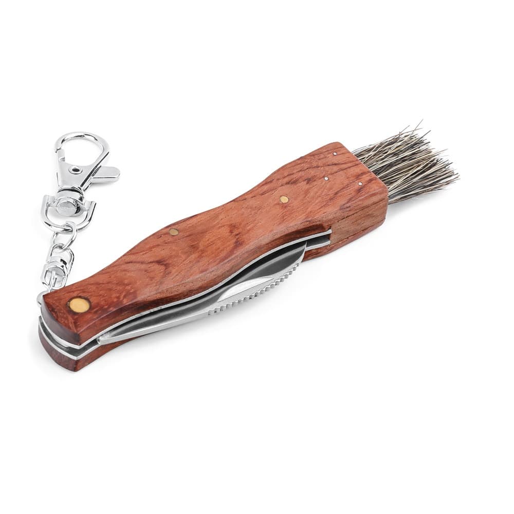 GUNTER. Coltello tascabile in acciaio inox e legno - vista 1