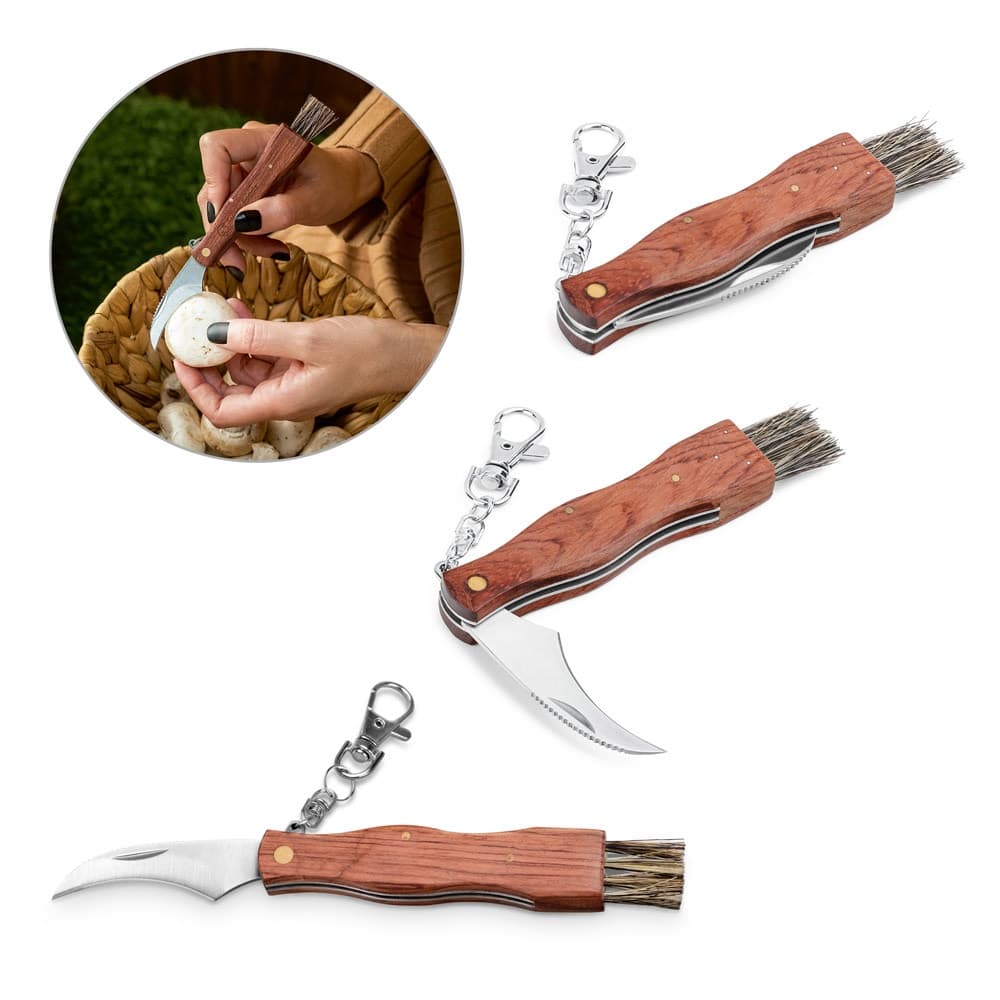 GUNTER. Coltello tascabile in acciaio inox e legno - vista 5