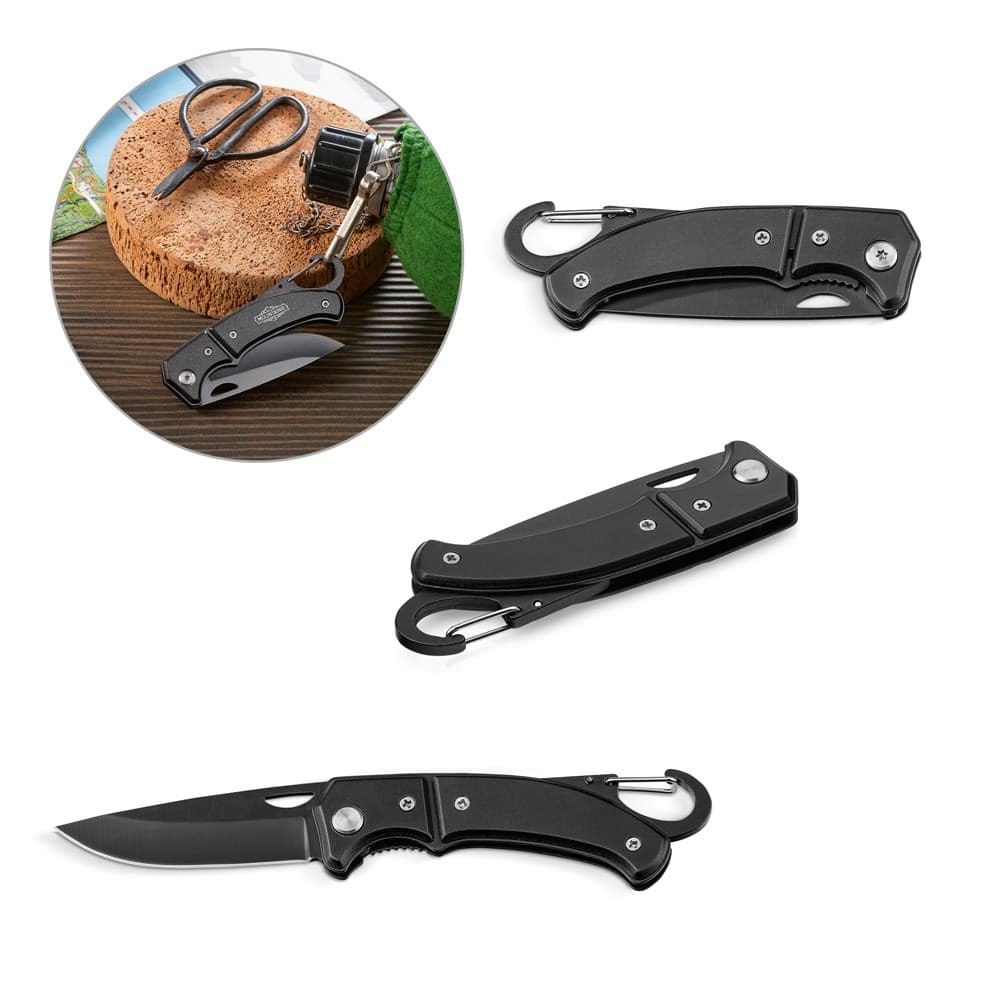 FRED. Coltello tascabile in acciaio inox e metallo - vista 4