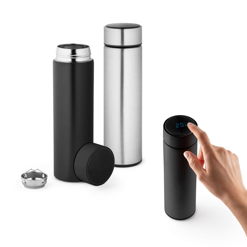 ROSSI. Borraccia termica in acciaio inox 470 mL - vista 3