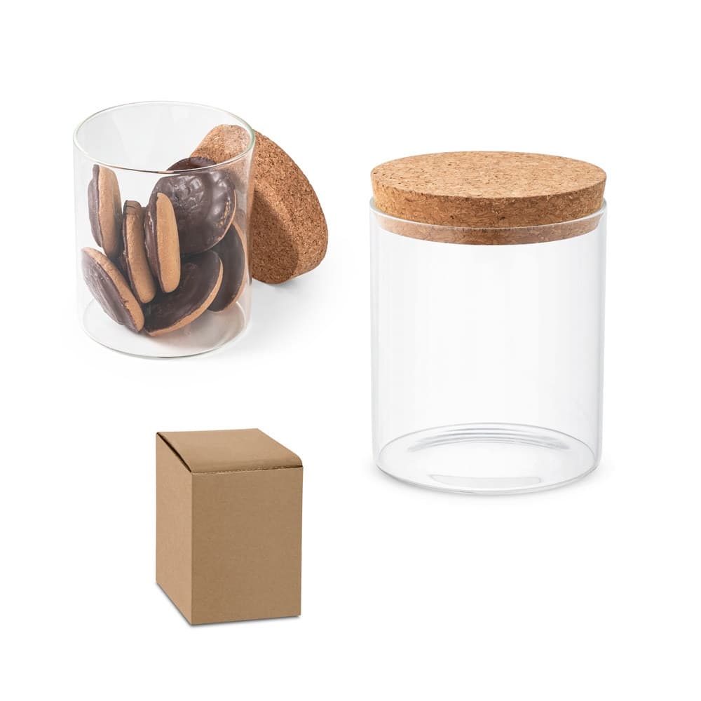 SPICE 700. Contenitore in vetro borosilicato con tappo in sughero 700 mL - vista 6