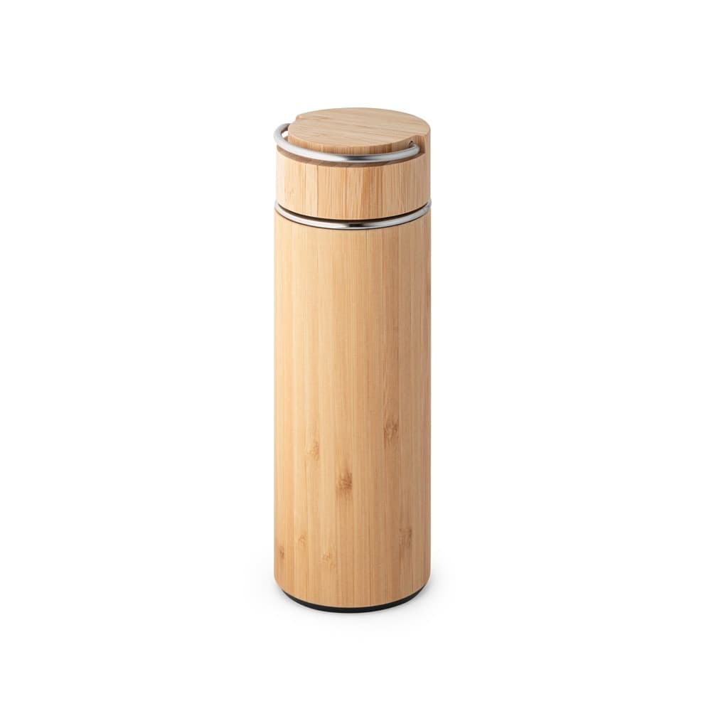SOW. Borraccia termica in bambù e acciaio inox 440 mL - vista 2