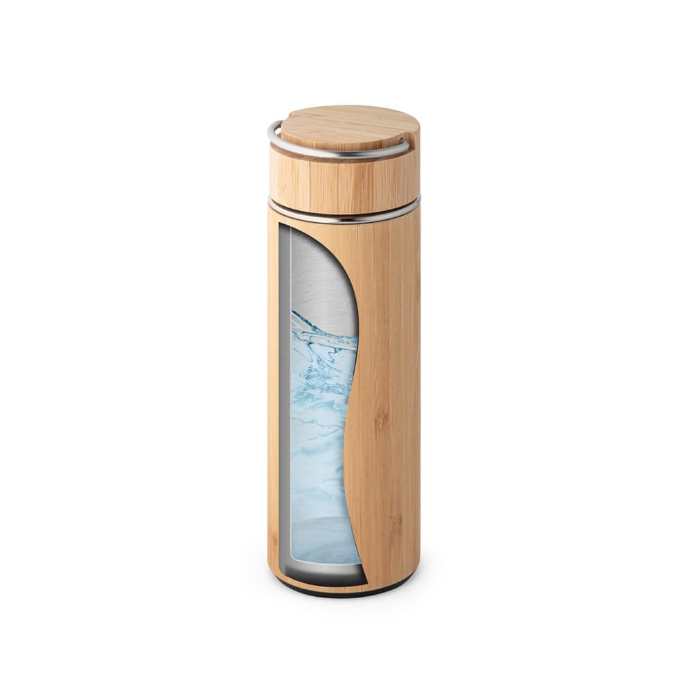 SOW. Borraccia termica in bambù e acciaio inox 440 mL - vista 6
