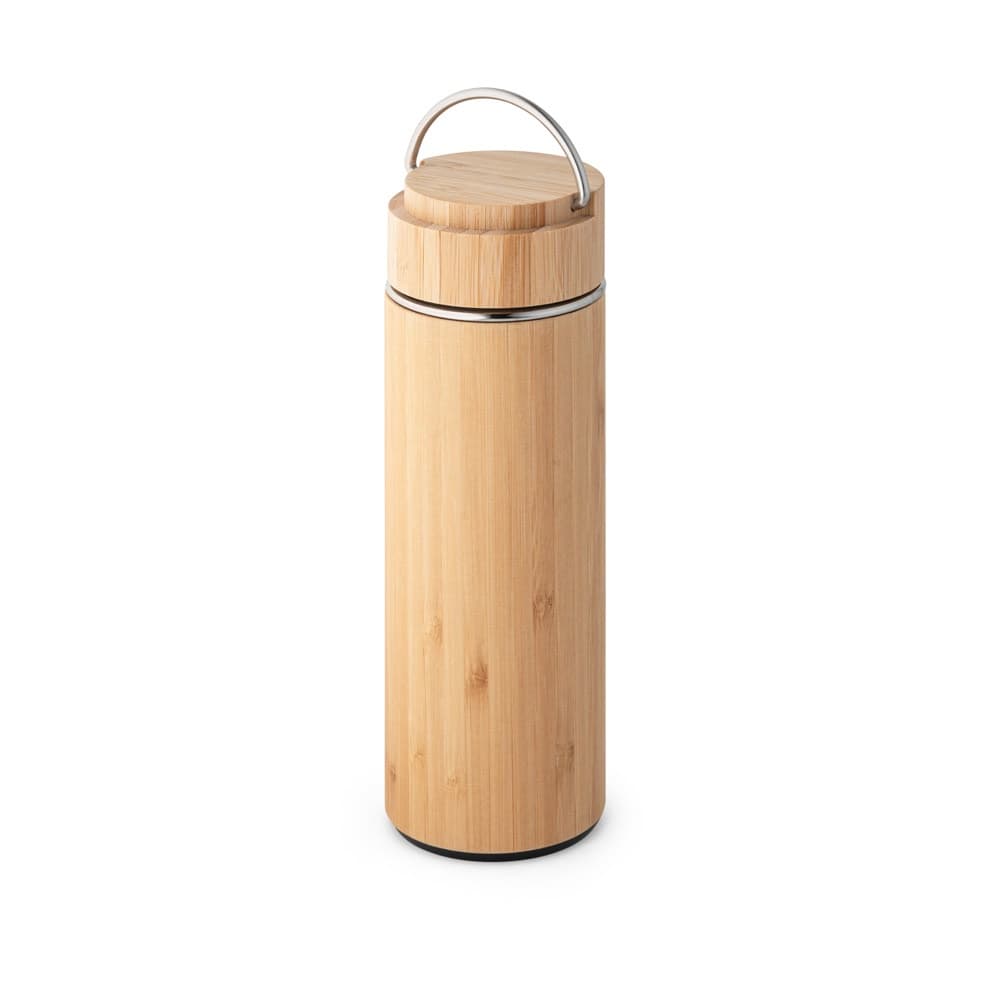 SOW. Borraccia termica in bambù e acciaio inox 440 mL - vista 1