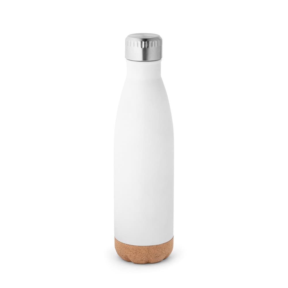 SOLBERG. Borraccia termica in acciaio inox con base in sughero 560 mL - vista 1