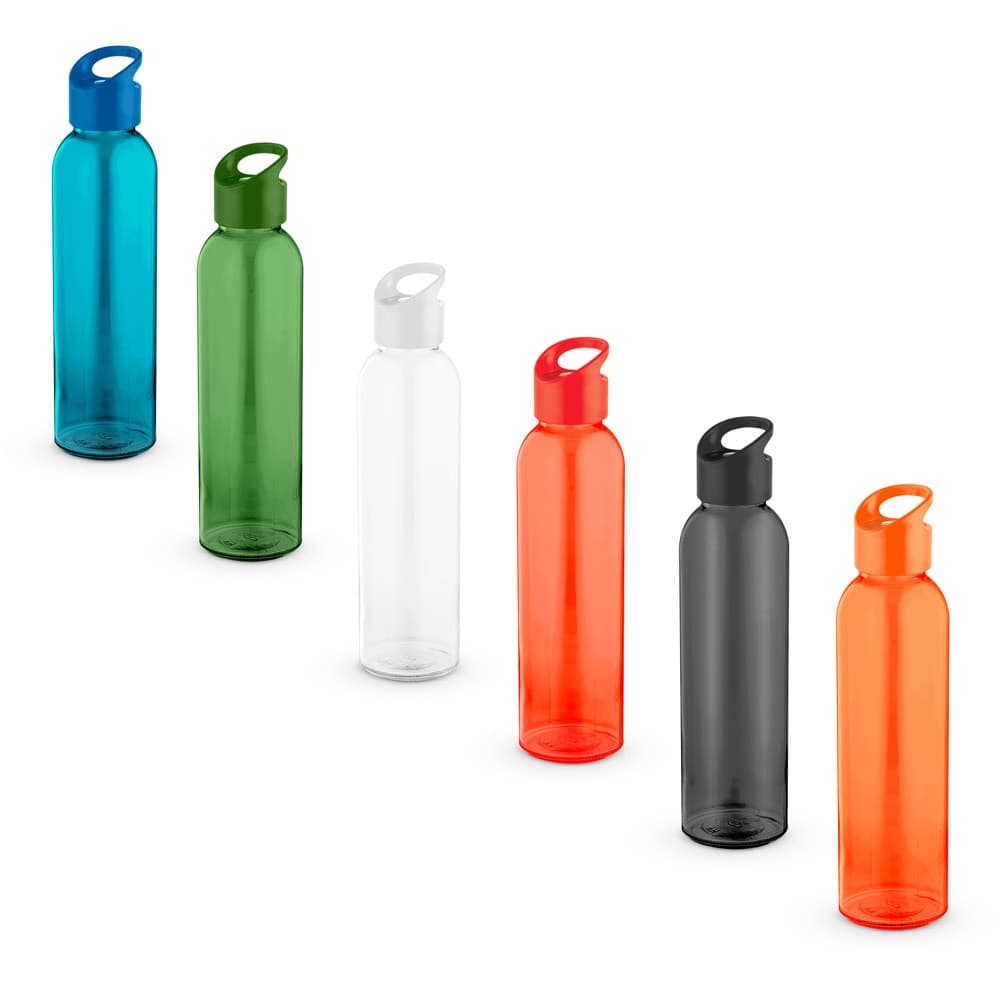PORTIS GLASS. Borraccia in vetro con tappo in PP 500 mL - vista 2