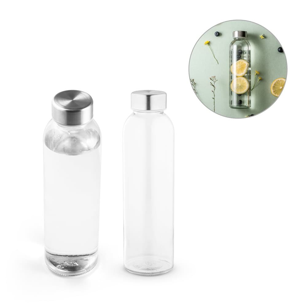 SOLER. Borraccia in vetro con tappo in acciao inox per la sublimazione 500 mL - vista 4
