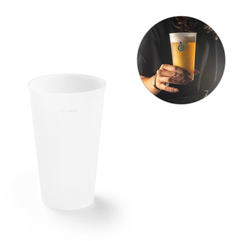 KANE. Bicchiere da festival in PP 500 mL - vista 2