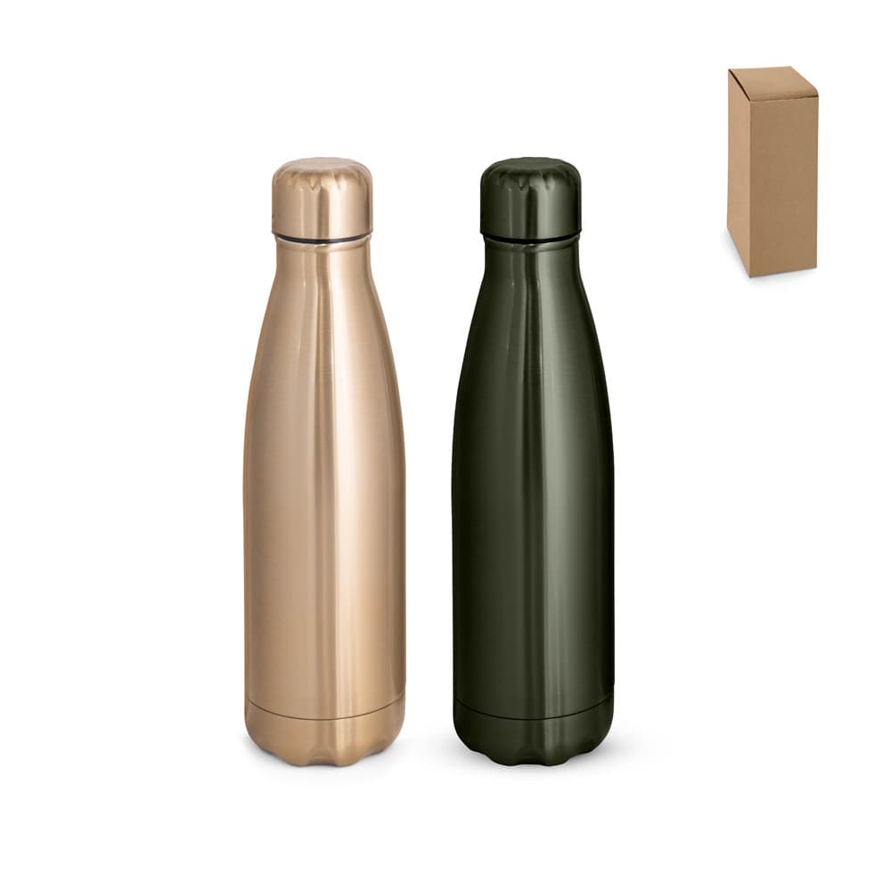 SHOW METALLIC. Borraccia in acciaio inox con finitura metallica opaca 510 mL - vista 2