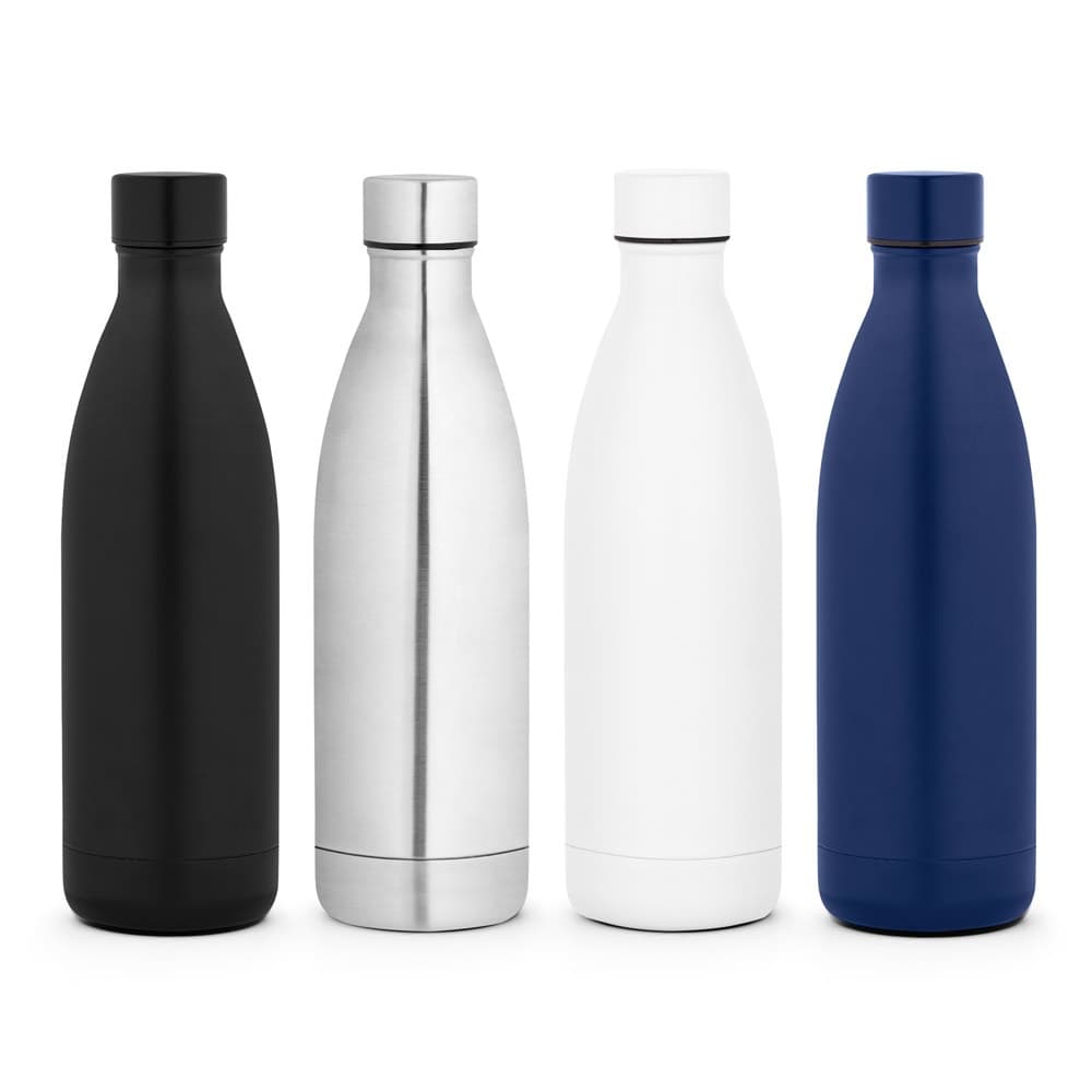 RE-BUFFON XL. Borraccia in acciaio inox con doppia parete (90% riciclato) 1L - vista 2