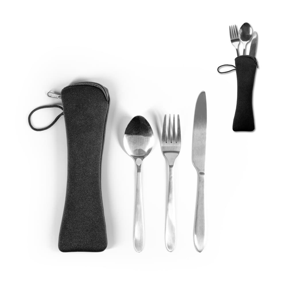 WILEY. Set di posate in acciaio inossidabile composto da 3 pezzi - vista 4