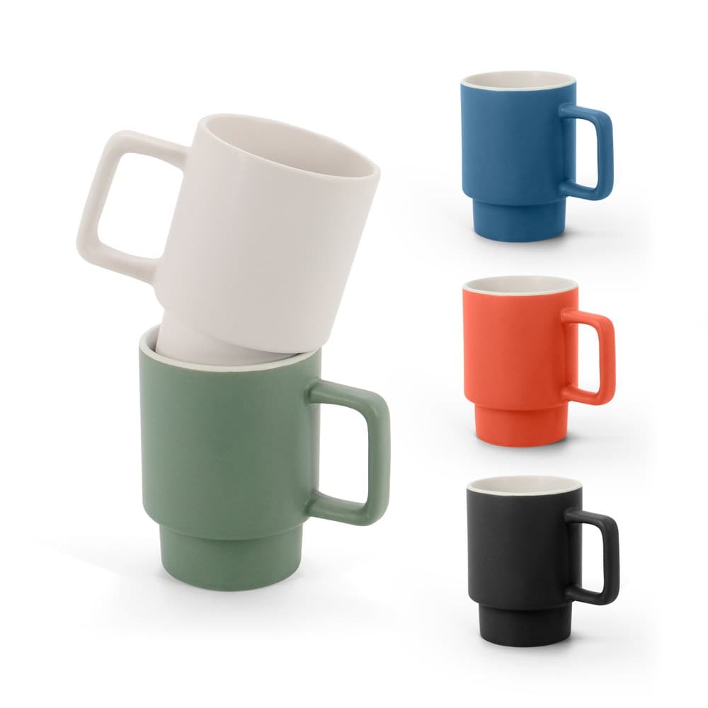KUERTEN. Tazza in ceramica con finitura opaca 330 ml - vista 4