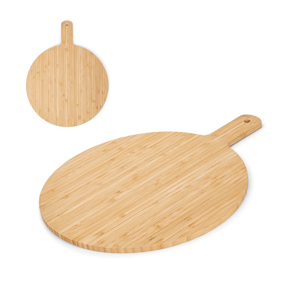 CHEESANO. Tagliere in bambù di forma rotonda - vista 3