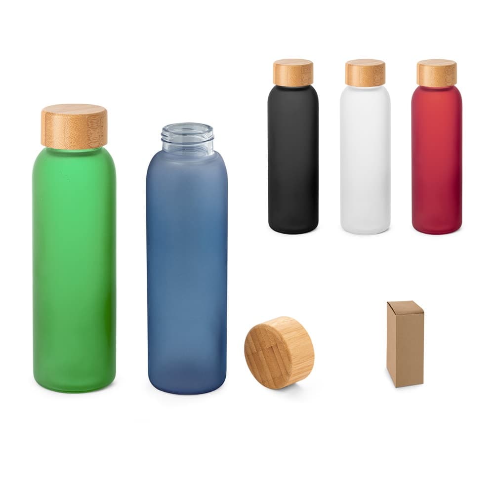 LILLARD GLASS. Bottiglia in vetro satinato da 520 ml - vista 2