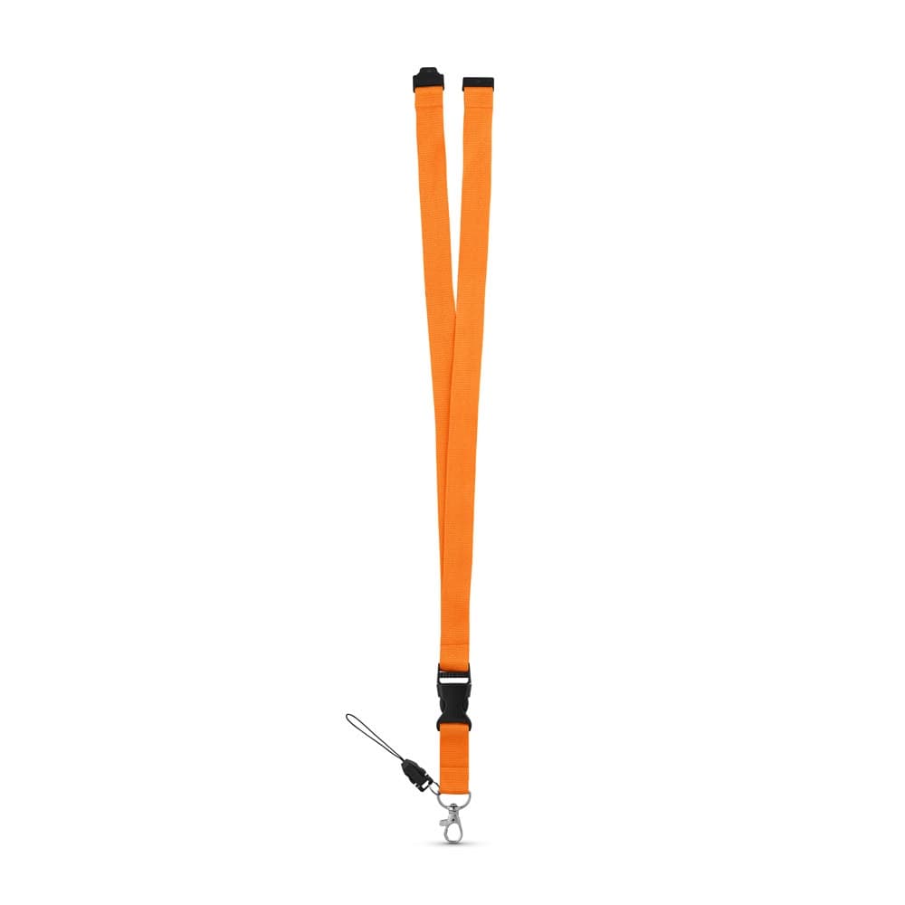 MURRAY. Lanyard in poliestere con moschettone in metallo - vista 2