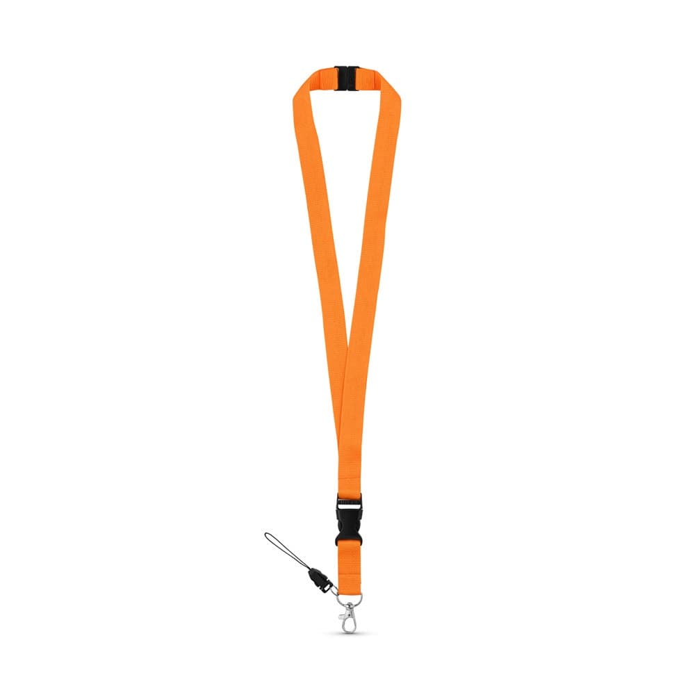 MURRAY. Lanyard in poliestere con moschettone in metallo - vista 1