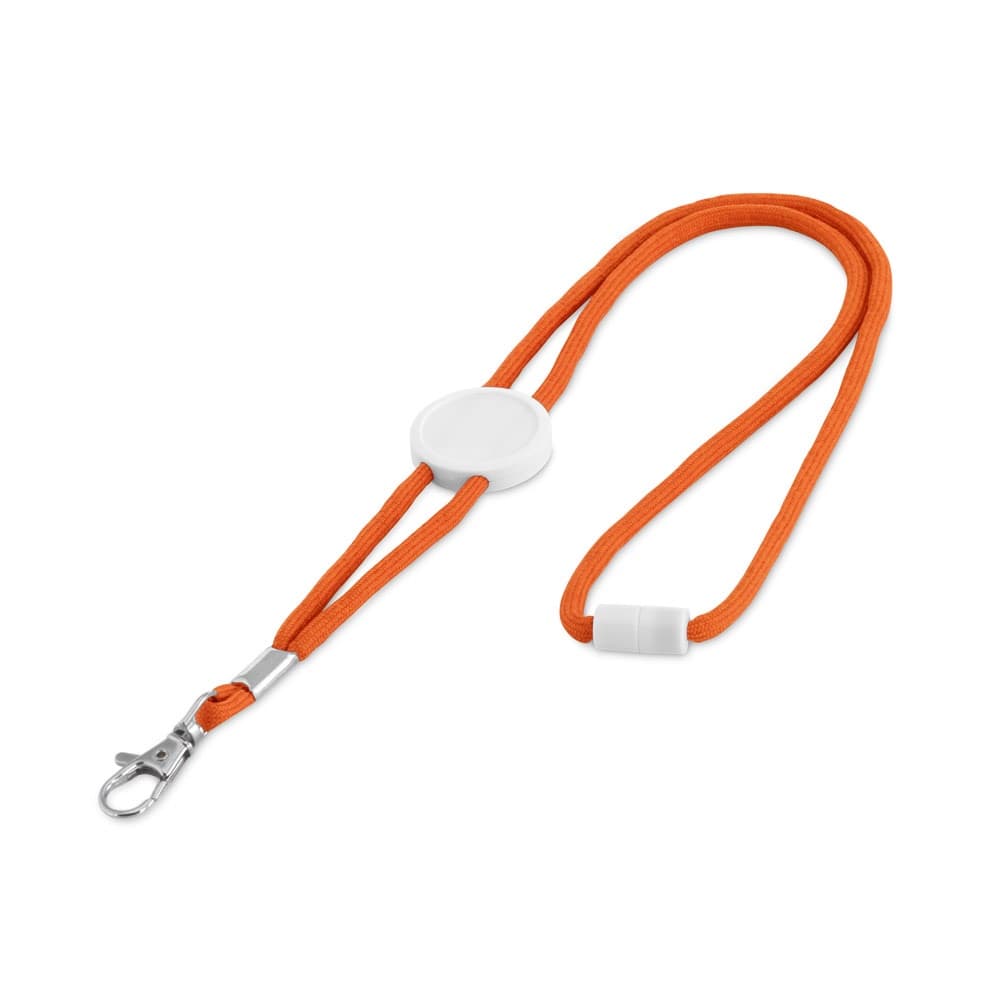 WEAVE. Lanyard regolabile in poliestere - vista 1