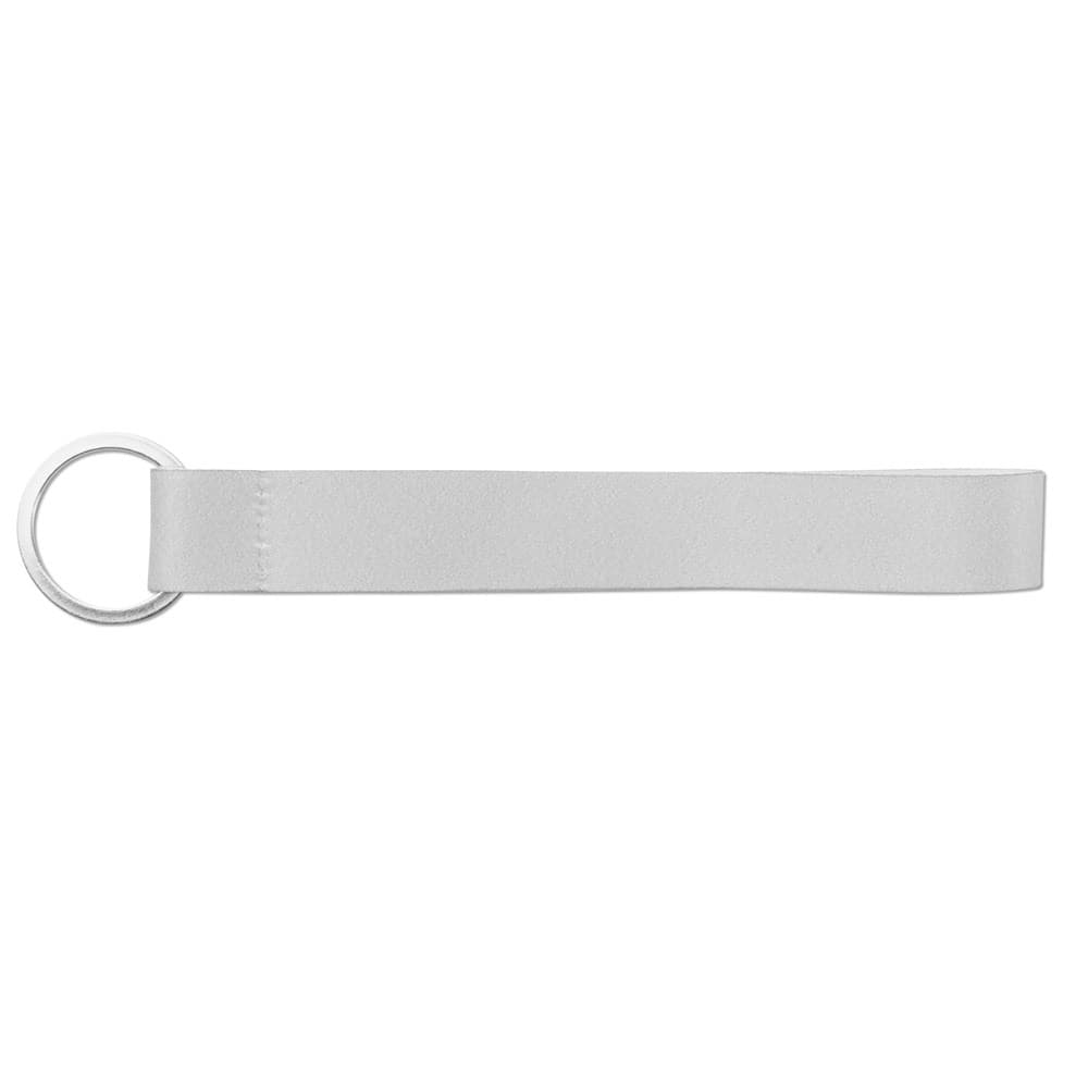 SLOUGH. SET Lanyard SUBLIMATION Short II (20 mm) in poliestere riciclato (100% rPET) con anello Ø 32 mm - vista 1