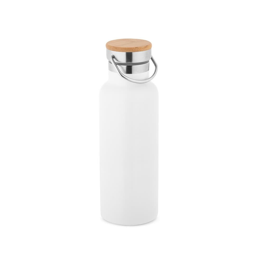 RAGNAR. Borraccia in acciaio inox (riciclata al 36%) a doppia parete termica, isolata sottovuoto 570 mL - vista 1