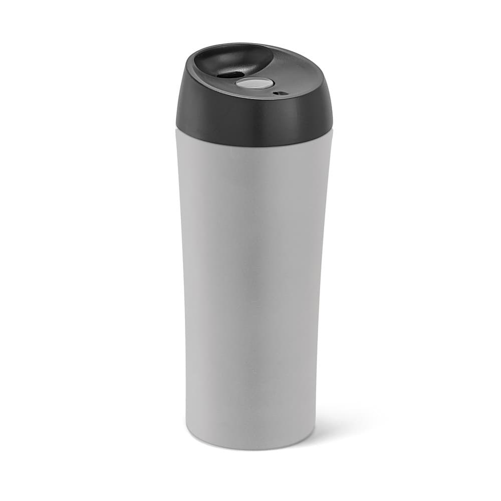 MONARDA. Bicchiere da viaggio in acciaio inox e PP 470 mL - vista 1