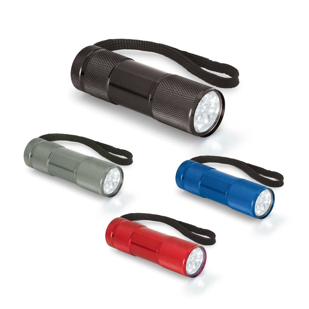 FLASHY. Torcia in alluminio con 9 LED - vista 2